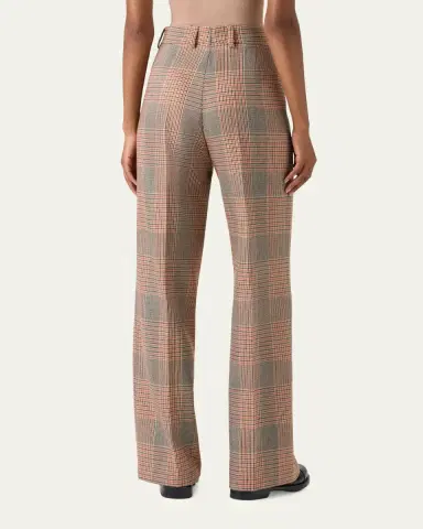 Akris punto Chiaro Glen Check Heavy Wool Twill Pants | Thumbnail 2