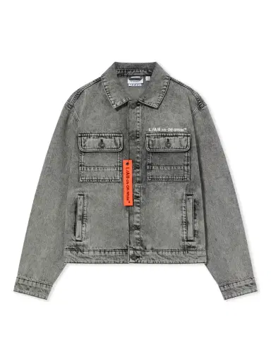 Off-White L/AB Trucker Denim Jacket | Thumbnail 2