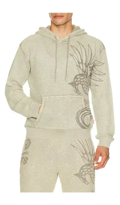 Diesel S-Norm-Hood-AA1 Hoodie | Thumbnail 7