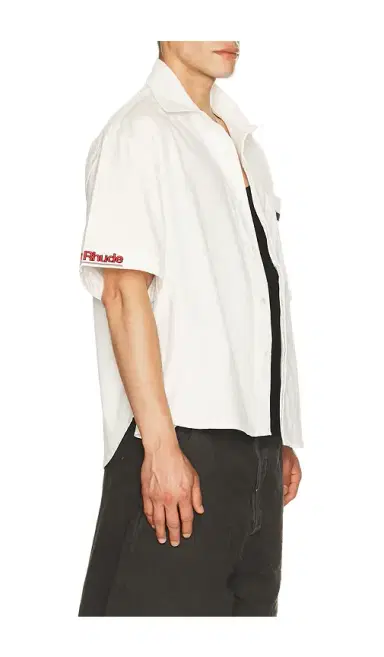 Rhude Petrol Oversized Mechanic Shirt | Thumbnail 8