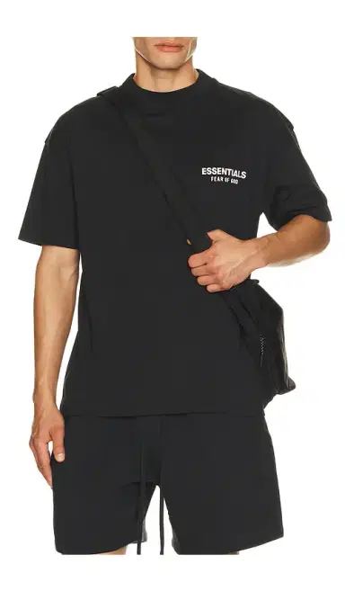 Fear of God Essentials Classic Fit T-Shirt Back Logo | Thumbnail 5