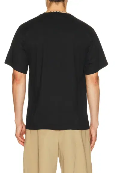 Burberry Ryan Check Piping Pocket T-Shirt | Thumbnail 2