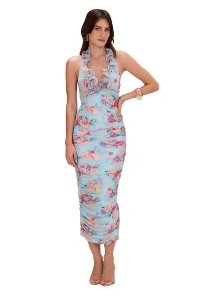 PatBo FLORA MIST MIDI DRESS | Thumbnail 1 PatBo FLORA MIST MIDI DRESS | Thumbnail 1