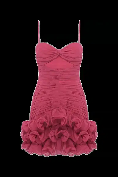 PatBo FLORAL CHIFFON CORSET MINI DRESS | Thumbnail 4 PatBo FLORAL CHIFFON CORSET MINI DRESS | Thumbnail 4