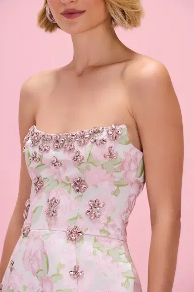 PatBo GARDEN JACQUARD EMBROIDERED MINI DRESS (no still) | Thumbnail 2 PatBo GARDEN JACQUARD EMBROIDERED MINI DRESS (no still) | Thumbnail 2