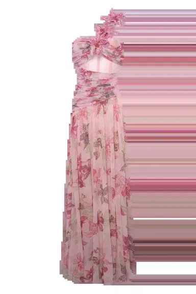 PatBo ORCHID BLOOM CHIFFON CORSET GOWN | Thumbnail 6 PatBo ORCHID BLOOM CHIFFON CORSET GOWN | Thumbnail 6