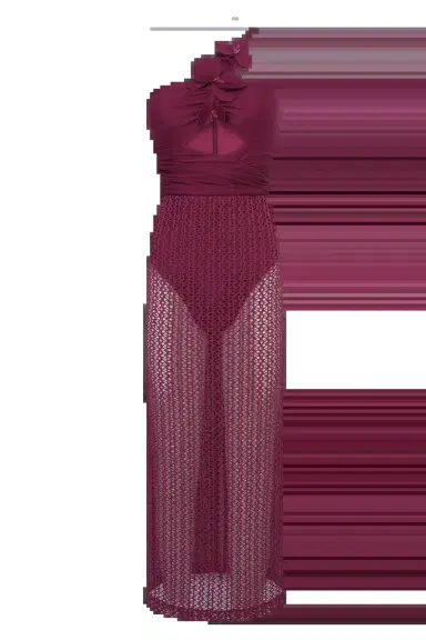 PatBo PETAL SHEEN BEACH DRESS | Thumbnail 2 PatBo PETAL SHEEN BEACH DRESS | Thumbnail 2