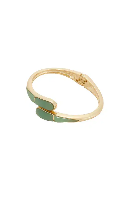 petit moments Thin Livorno Stone Wrap Cuff