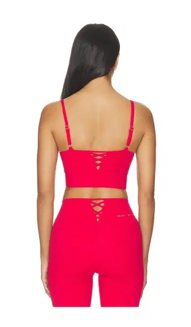 Fleur du Mal Laced Up Molded Sports Bra | Thumbnail 3