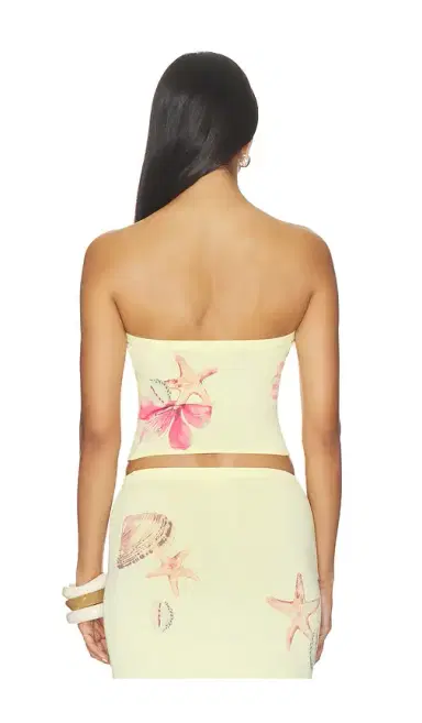 Lovers and Friends Katia Floral Print Tube Top | Thumbnail 3
