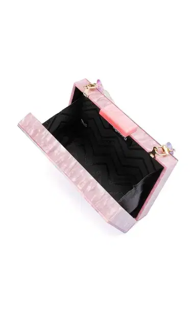 olga berg Dorothy Swirl Print Box Clutch | Thumbnail 5 olga berg Dorothy Swirl Print Box Clutch | Thumbnail 5