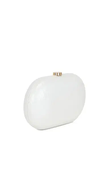 olga berg Izza Oval Clutch | Thumbnail 3 olga berg Izza Oval Clutch | Thumbnail 3