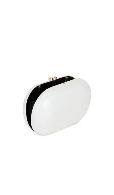 olga berg Izza Oval Clutch | Thumbnail 4 olga berg Izza Oval Clutch | Thumbnail 4
