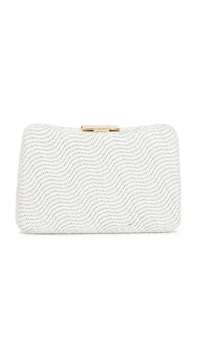 olga berg Lindy Woven Clutch | Thumbnail 2 olga berg Lindy Woven Clutch | Thumbnail 2
