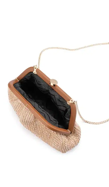 olga berg Ash Woven Clutch | Thumbnail 4 olga berg Ash Woven Clutch | Thumbnail 4