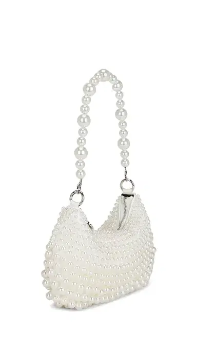 olga berg Pia Pearl Croissant Bag | Thumbnail 3 olga berg Pia Pearl Croissant Bag | Thumbnail 3