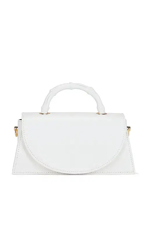 Phoebe Bamboo Handle Bag