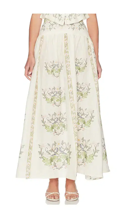 Agua by Agua Bendita Curua Anhelo Skirt