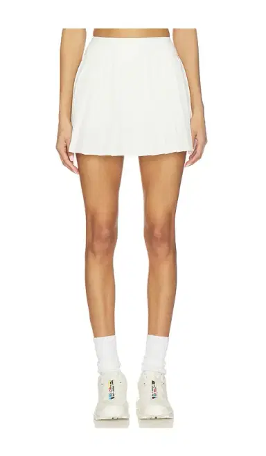 Splits59 Shira Woven Pleated Skirt | Thumbnail 1 Splits59 Shira Woven Pleated Skirt | Thumbnail 1