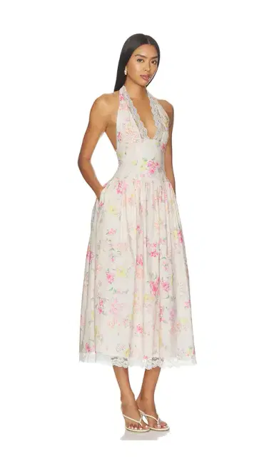 Lovers and Friends Sally Midi Dress | Thumbnail 2