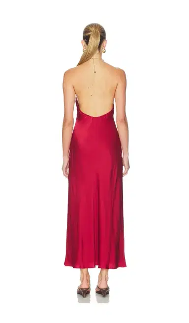 CAMI NYC Giulia Hammered Halter Dress | Thumbnail 3 CAMI NYC Giulia Hammered Halter Dress | Thumbnail 3
