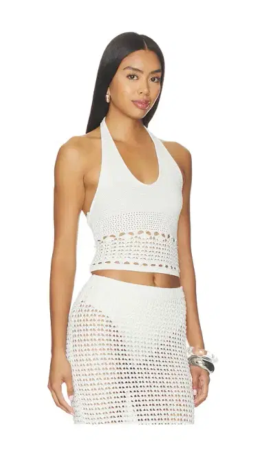 Tularosa Sellia Pointelle Halter Top | Thumbnail 2 Tularosa Sellia Pointelle Halter Top | Thumbnail 2
