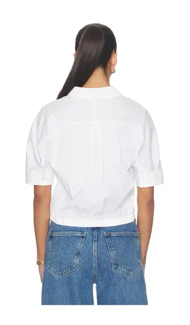 Theory Elastic Short Sleeve Shirt | Thumbnail 3 Theory Elastic Short Sleeve Shirt | Thumbnail 3