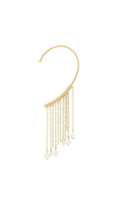 LELET NY Freshwater Pearl Tassel Ear Cuff | Thumbnail 2 LELET NY Freshwater Pearl Tassel Ear Cuff | Thumbnail 2