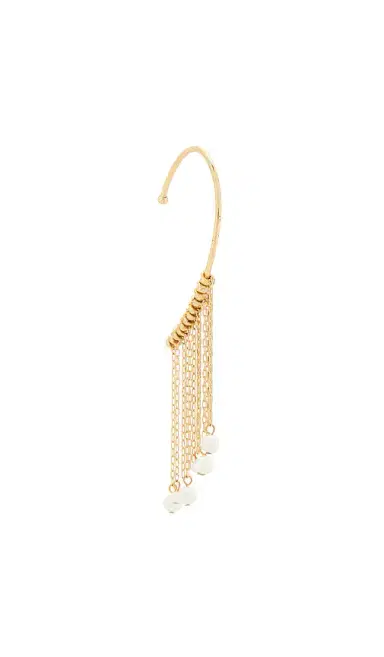 LELET NY Freshwater Pearl Tassel Ear Cuff | Thumbnail 1 LELET NY Freshwater Pearl Tassel Ear Cuff | Thumbnail 1