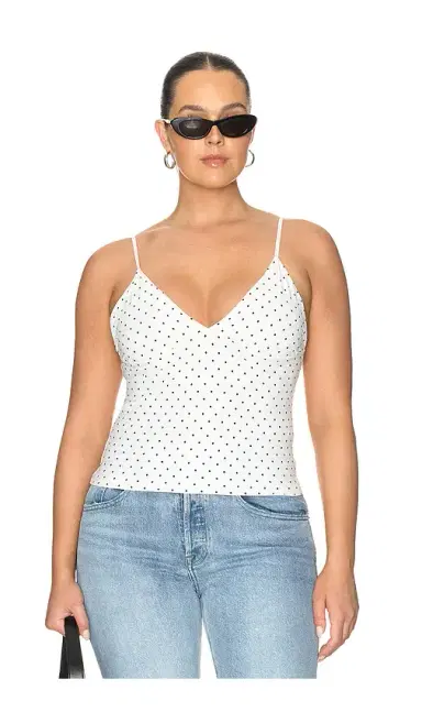 GOOD AMERICAN The Weightless Sculpting Modern Tank Top | Thumbnail 2
