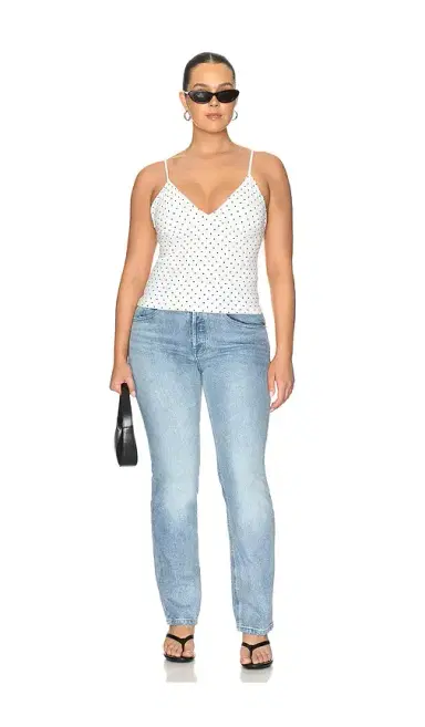 GOOD AMERICAN The Weightless Sculpting Modern Tank Top | Thumbnail 8