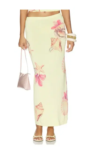 Lovers and Friends Katia Floral Print Midi Skirt | Thumbnail 1 Lovers and Friends Katia Floral Print Midi Skirt | Thumbnail 1