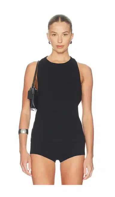 EB Denim Romy Knit Racer Tank Top | Thumbnail 2 EB Denim Romy Knit Racer Tank Top | Thumbnail 2
