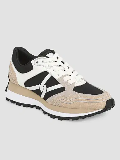 Veronica Beard Women's Valentina Sport Suede Low-Top Sneakers - Sand Black - Size 12 | Thumbnail 2