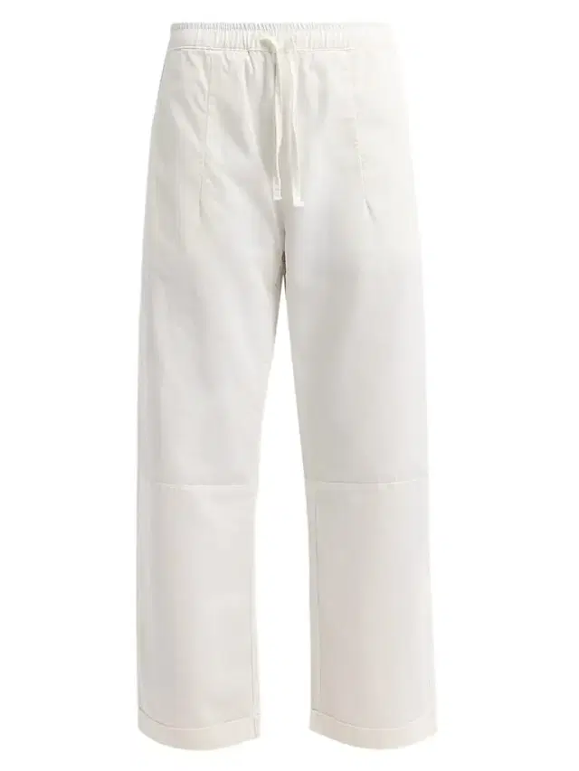 Le Jean Women's Mara Cotton Sateen Straight-Leg Pants - Soft White