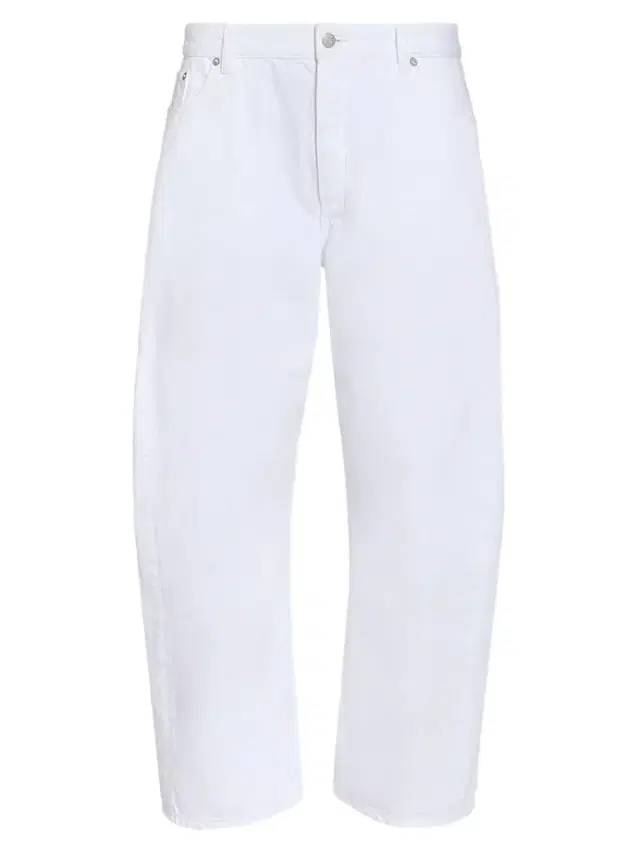 ALAIA Women's Rodeo Curve Jeans - Blanc