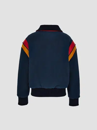 Versace Little Kid's & Kid's Blouson Fleece Jacket - Dark Navy | Thumbnail 2