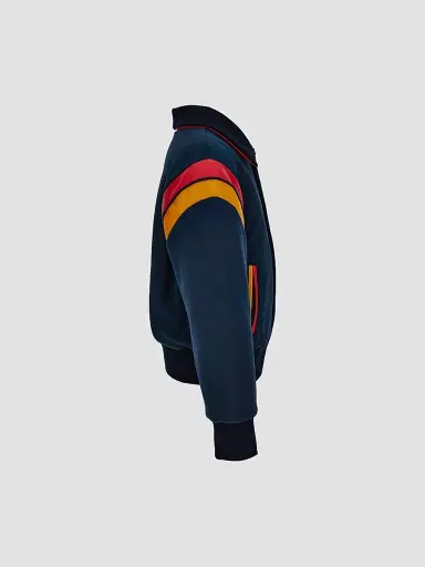 Versace Little Kid's & Kid's Blouson Fleece Jacket - Dark Navy | Thumbnail 3