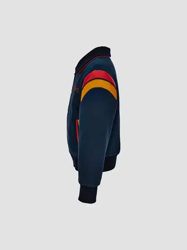 Versace Little Kid's & Kid's Blouson Fleece Jacket - Dark Navy | Thumbnail 4