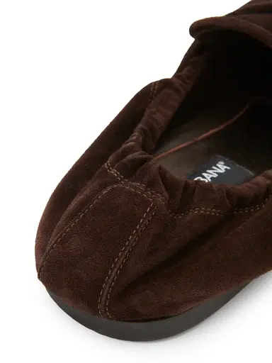 Dolce & Gabbana Men's Logo-Detail Velvet-Finish Suede Loafers | Thumbnail 6 Dolce & Gabbana Men's Logo-Detail Velvet-Finish Suede Loafers | Thumbnail 6
