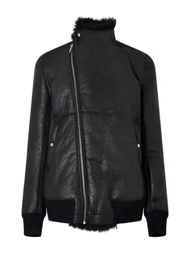Rick Owens Hollywood Flight Shearling Jacket - Men
