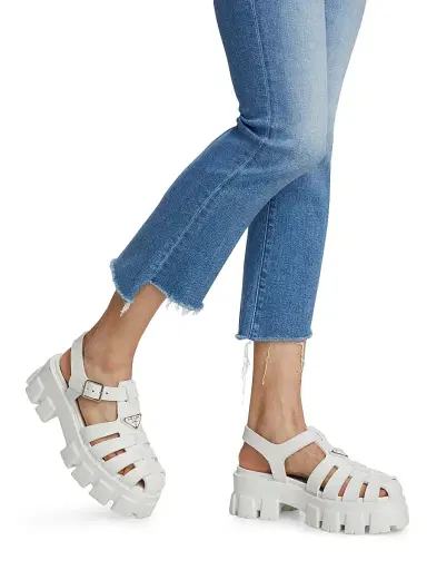 Mother Women's The Insider Crop Step Fray Jeans - Out Of The Blue | Thumbnail 6
