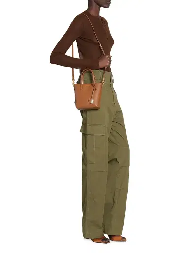 Saint Laurent Women's Mini Toy Shopping Bag - Fox | Thumbnail 2 Saint Laurent Women's Mini Toy Shopping Bag - Fox | Thumbnail 2