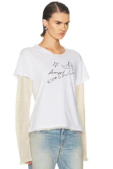Acne Studios Evina Long Sleeve T-Shirt | Thumbnail 2 Acne Studios Evina Long Sleeve T-Shirt | Thumbnail 2