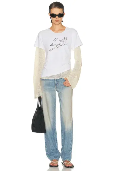 Acne Studios Evina Long Sleeve T-Shirt | Thumbnail 4 Acne Studios Evina Long Sleeve T-Shirt | Thumbnail 4