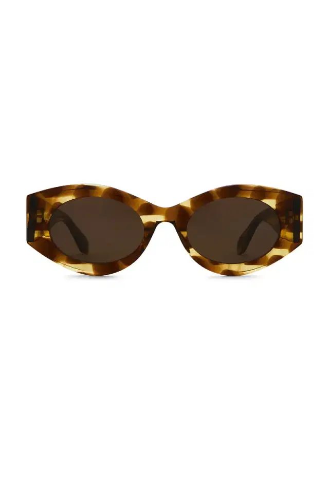 ALAÏA Oval Sunglasses