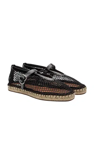 Alaïa Fishnet Espadrille Flat | Thumbnail 1 Alaïa Fishnet Espadrille Flat | Thumbnail 1