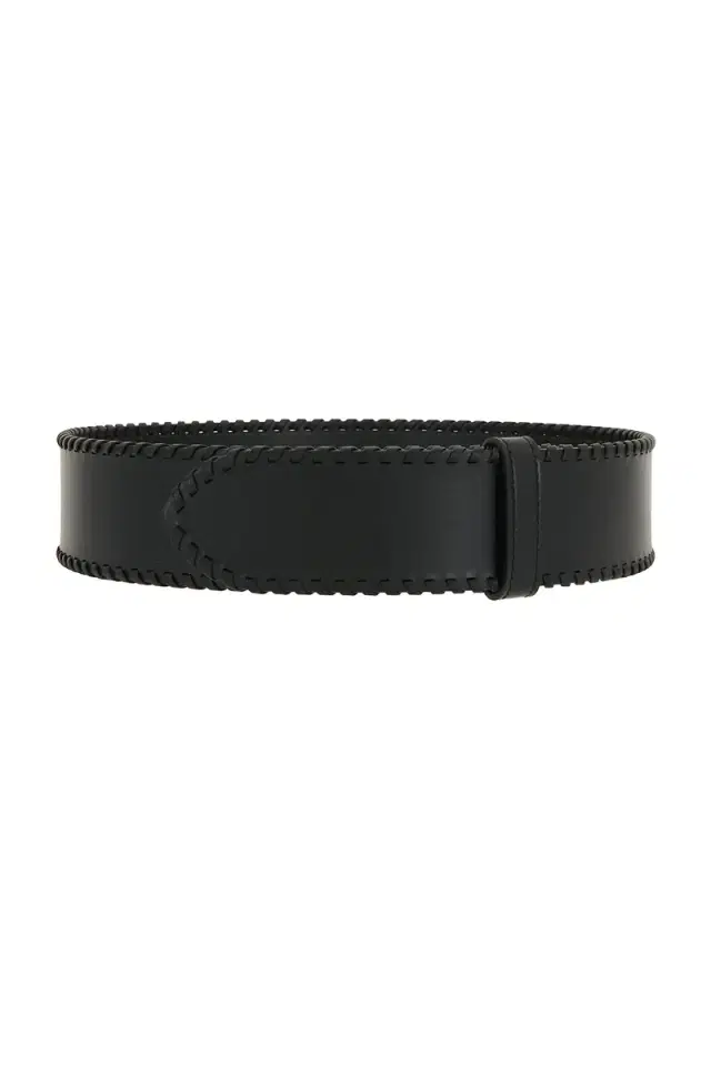KHAITE Theo Whipstitch Belt
