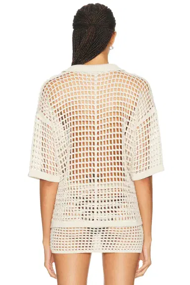HAIGHT. Sheila Knit Shirt | Thumbnail 4