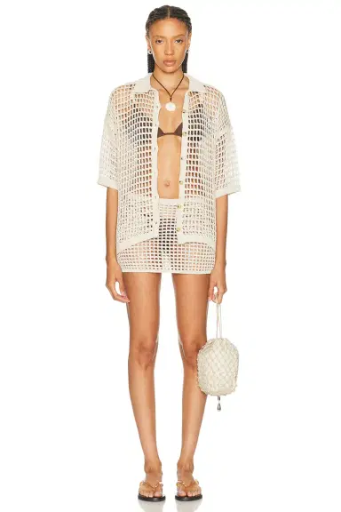 HAIGHT. Sheila Knit Shirt | Thumbnail 5